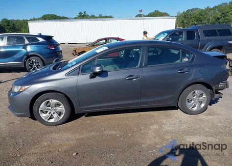 2013 Honda Civic Lx from USA, damaged, VIN 2HGFB2F53DH590586